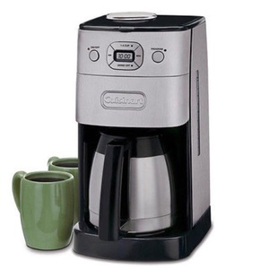 Cuisinart DGB-650BC Grind-and-Brew 10-Cup Automatic Coffeemaker, Brushed Metal