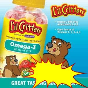  Omega-3 DHA, 180 Gummy Fish™