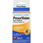 Bausch & Lomb PreserVision Eye Vitamin And Mineral Supplement With Lutein, Soft Gels, 50ct