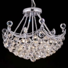 Lighting By Pecaso Pagoda Chandelier in Polished Chrome