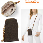 MICHAEL MICHAEL KORS - Signature North South Chain Phone Crossbody