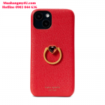 KATE SPADE NEW YORK Valentine´s Day Novelty Leather Wrapped Heart Ring Stand Phone Case 14
