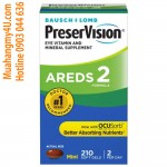 Bausch & Lomb PreserVision Eye Vitamin And Mineral Supplement With Lutein, Soft Gels, 50ct