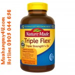 Nature Made TripleFlex Triple Strength + D3, 200 Caplets