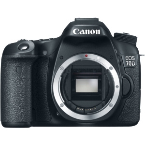 Canon EOS 70D 20.2 MP Digital SLR Camera with Dual Pixel CMOS AF (Body Only)
