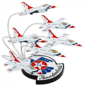 F-16 Thunderbirds in Formation Airplane Model