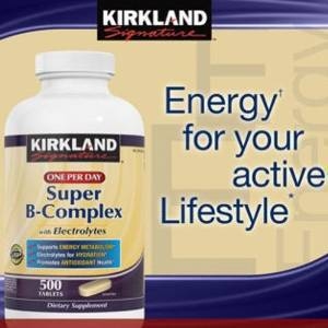 Super B-Complex with Electrolytes, 500 Tablets