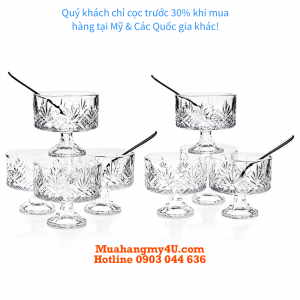 GODINGER Dublin Collection Crystal 16-Pc. Trifle Tasting Set