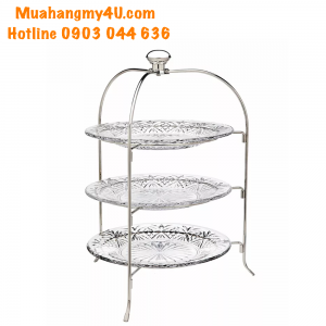 GODINGER Serveware, Dublin 3-Tier Serving Rack