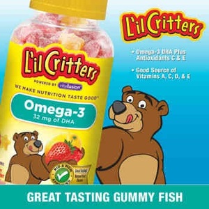  Omega-3 DHA, 180 Gummy Fish™