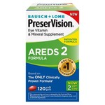 Bausch & Lomb PreserVision® Areds 2 Eye Vitamin and Mineral Softgels - 120 Count