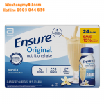 Sữa Ensure Original Nutrition Drink, 8 Fl Oz, Thùng 24 Chai