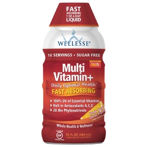 Wellesse Multivitamin, Citrus 16 fl oz (480 ml)