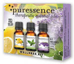 puressence Therapeutic Essential Oil Wellness Kit