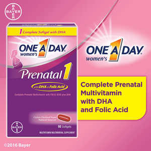 One A Day Prenatal 1, 90 Softgels