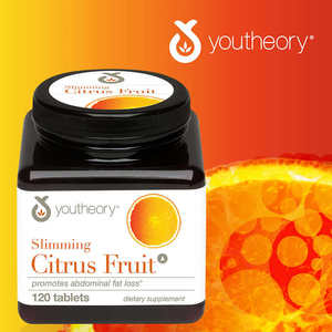 youtheory Slimming Citrus Fruit, 120 Tablets