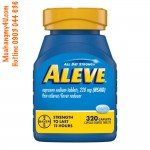 Aleve Naproxen Sodium 220 Mg. Soft Grip Arthritis Cap Pain Reliever/Fever Reducer, 200 Tablets