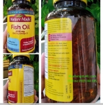 Nature Made Fish Oil 1200 mg., 200 Softgels