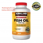 Kirkland Signature Fish Oil 1000 mg., 400 Softgels