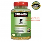 Kirkland Signature Vitamin E 180 mg., 500 Softgels