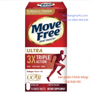 Schiff - Move Free Ultra Triple Action Joint Supplement - 75 Tablets