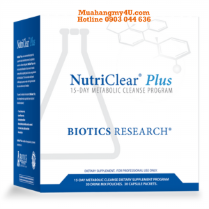 Biotics Research NutriClear Plus, Box