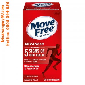 Schiff Move Free Advanced Joint Supplement, 200 Tablets