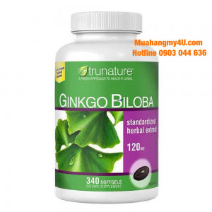 trunature Ginkgo Biloba, 340 Softgels