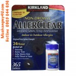 Kirkland Signature - Non-Drowsy AllerClear Antihistamine 10mg - 365 Tablets