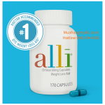 alli Orlistat 60 mg. Weight Loss Aid, 170 Capsules