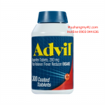 Advil Pain Reliever and Fever Reducer, Ibuprofen 200Mg for Pain Relief - 300 Coated Tablets