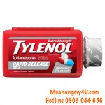 Tylenol Extra Strength Caplets with 500 mg Acetaminophen, 325 viên