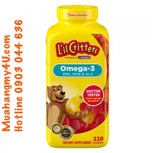 L´il Critters Gummy Vites, 220 Gummy Bears