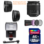 Canon EOS 4000D 18MP DSLR Camera with 18-55mm lens - Flash Top Bundle