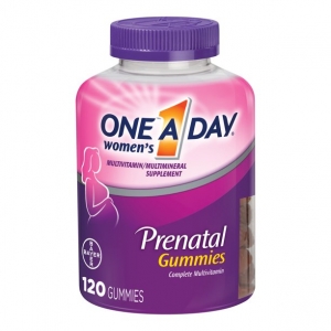 One A Day Prenatal Multivitamin Prenatal Gummy Vitamins, 120 Count