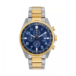 Citizen Men´s Chronograph Quartz Two-Tone Stainless Steel Bracelet Watch 44mm 