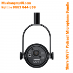 Shure MV7+ Podcast Microphone Bundle