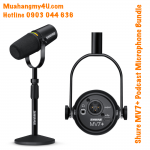 Shure MV7+ Podcast Microphone Bundle