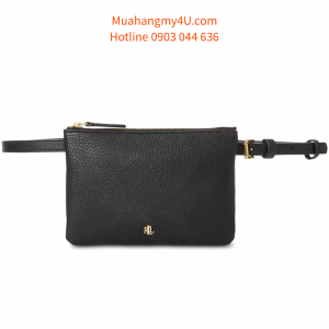 Lauren Ralph Lauren - Pebbled Faux Leather Belt Bag