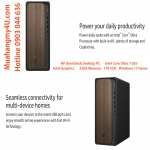 HP OmniDesk Desktop PC – Intel Core Ultra 7 265 - Intel Graphics – 32GB Memory - 1TB SSD - Windows 11 Home