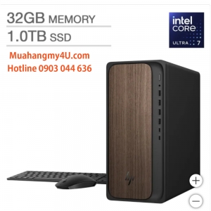 HP OmniDesk Desktop PC – Intel Core Ultra 7 265 - Intel Graphics – 32GB Memory - 1TB SSD - Windows 11 Home