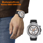 TISSOT - Men´s Swiss Chronograph T-Race Black Strap Watch 45mm