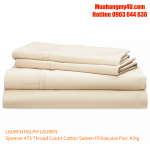 LAUREN RALPH LAUREN Spencer 475 Thread Count Cotton Sateen 4-Pc. Sheet Set, King