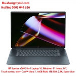 HP Spectre x360 2-in-1 Laptop 16, Windows 11 Home, 16", Touch screen, Intel® Core™ Ultra 7, 16GB RAM, 1TB SSD, 2.8K, Space blue