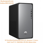 HP OmniDesk Desktop M02-0075t PC, Windows 11 Home, Intel® Core™ i7, 16GB RAM, 2TB SSD, Meteor silver
