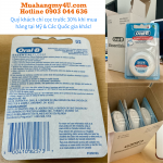 Chỉ nha khoa Oral-B - Essential Floss, Mỹ - 50m