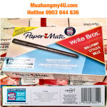 Hộp 12 cây bút bi nắp đậy Paper Mate® Write Bros. 1.0mm - Mỹ