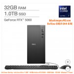 Dell Tower Desktop - Intel Core Ultra 7 265F - NVIDIA GeForce RTX 5060 - 32GB RAM - 1TB SSD - Windows 11 Home