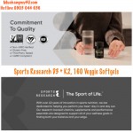 Sports Research D3 + K2, 160 Veggie Softgels
