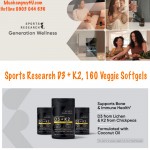Sports Research D3 + K2, 160 Veggie Softgels
